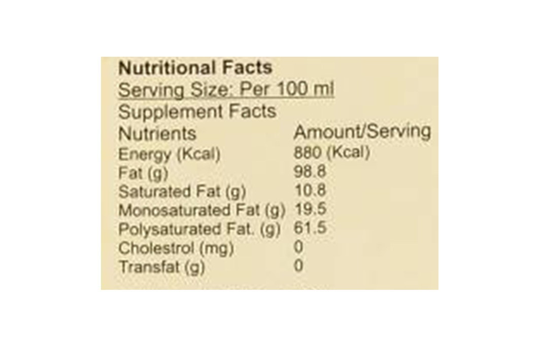 Blue Orange Organics Sunflower Oil    Bottle  1 litre